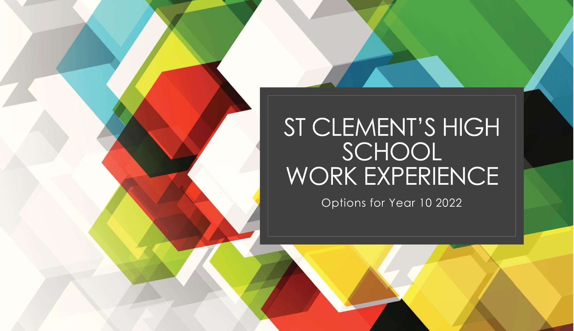 St Clement's High School Career Opportunities